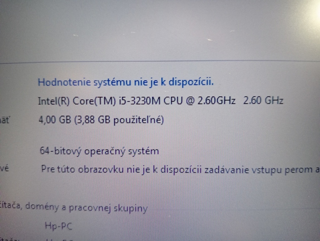 predám na diely notebooky HP 2 .. - 10