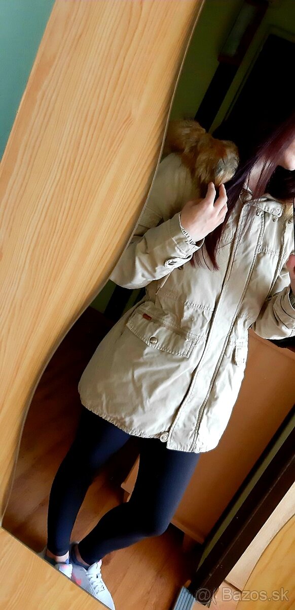 Parka podšitá plyšom Pull&Bear S - 10