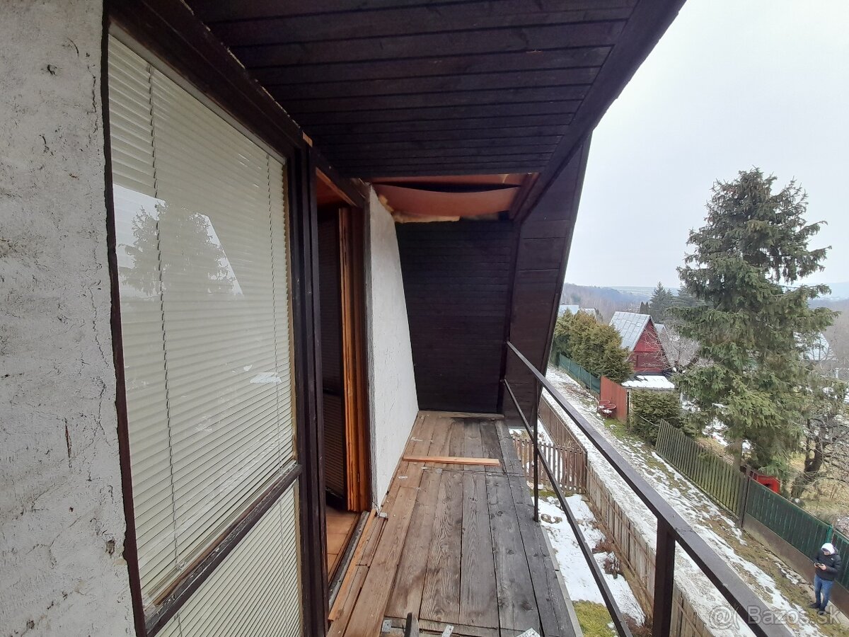 EXKLUZÍVNE 3 podlažná murovaná chata Medzev - 10