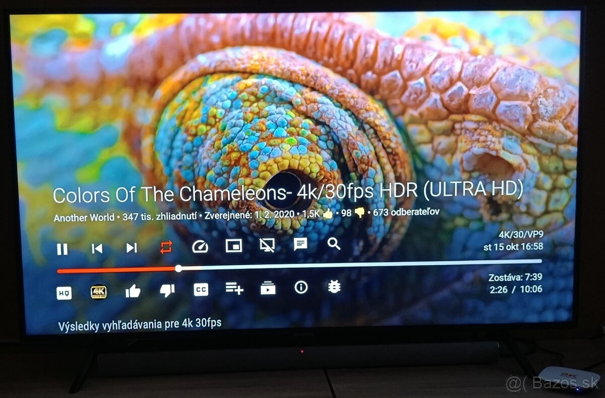 Android TV Box H96 Max M2 Plus (4GB/32GB) s BT ovladacom - 10