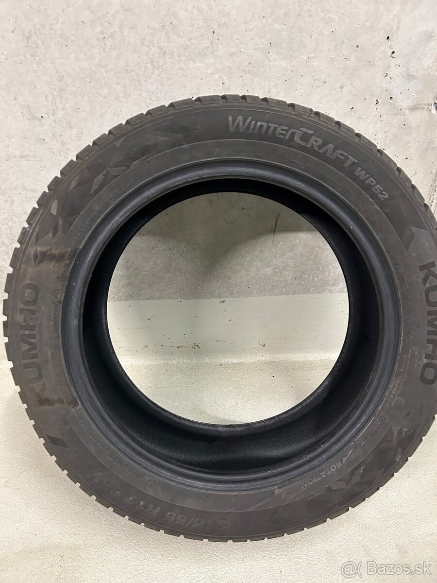 215/55 R17 zimné Kumho wintercraft WP52 + wintercraft 71 - 10