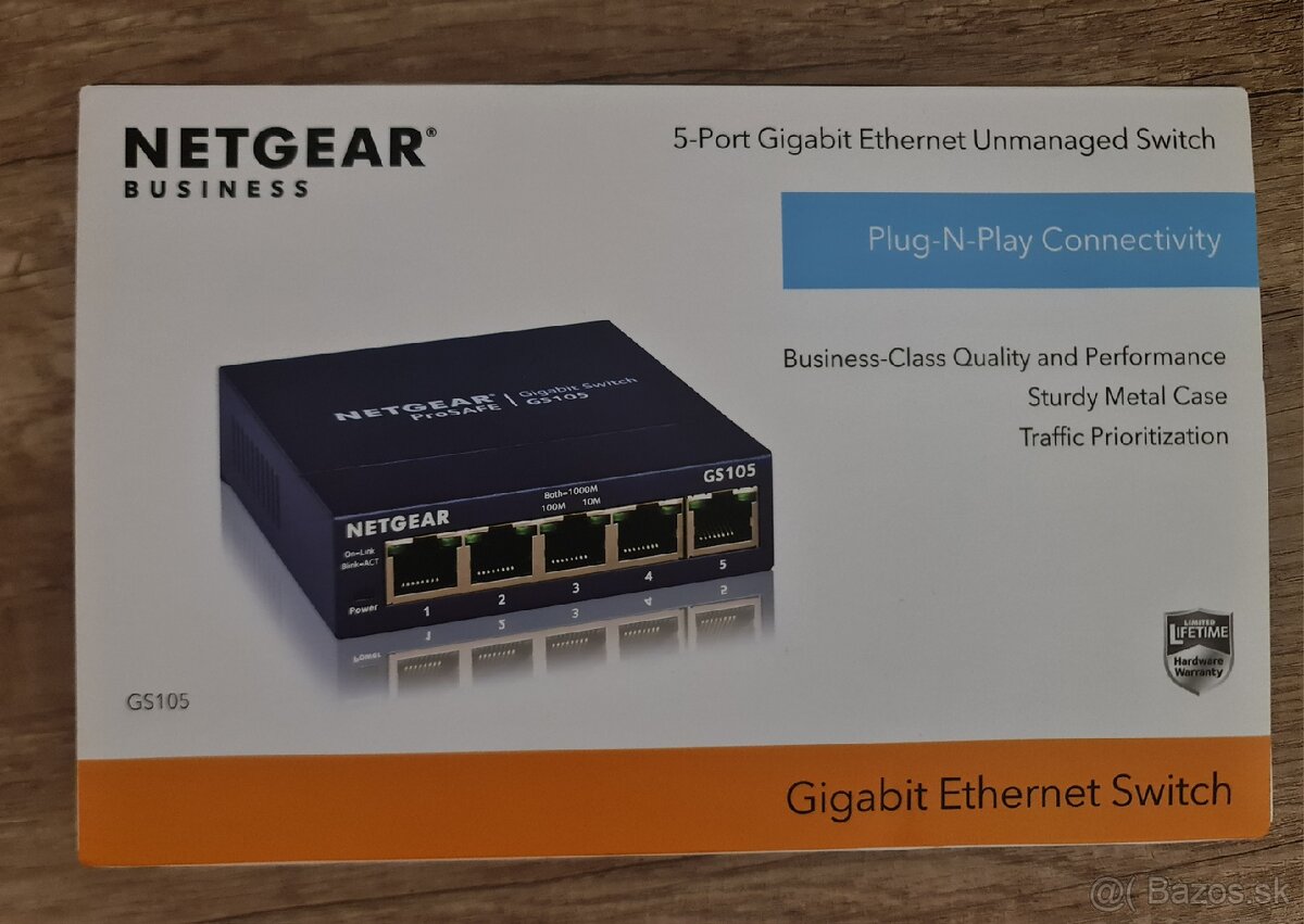 Netgear ProSAFE GS105 GbE switch - 10