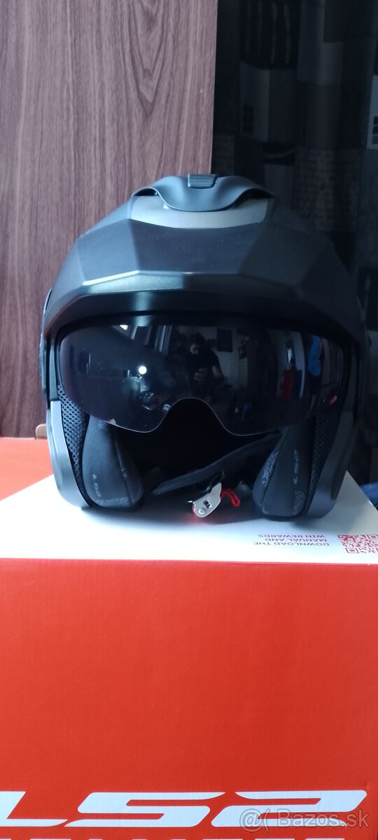 Prilba LS2 OF570 TITANIUM - 10