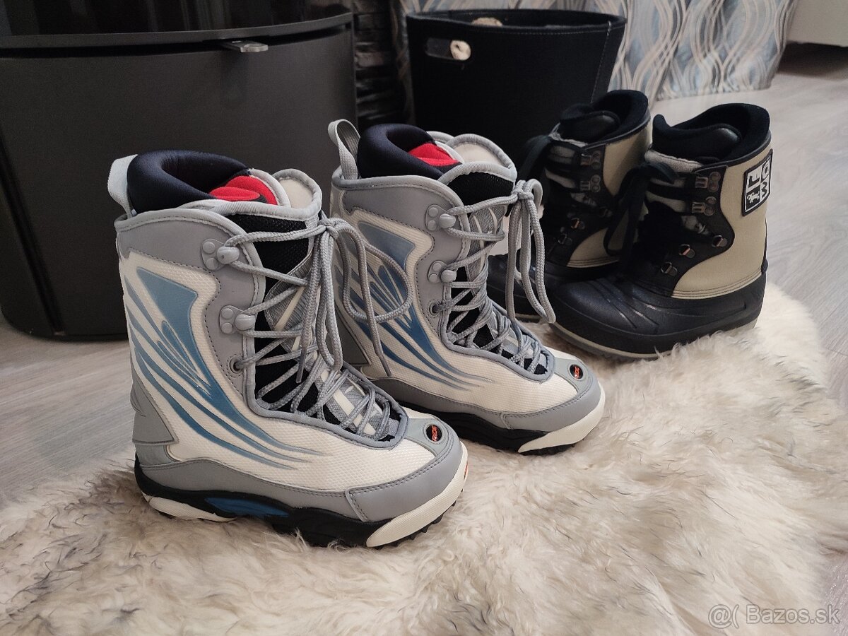 Snowboard 110 cm s viazaním - 10