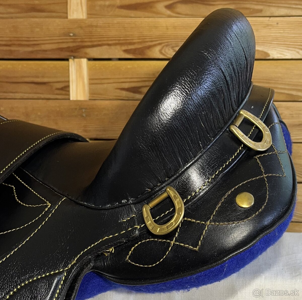 Australské sedlo bez hrušky černé - 10