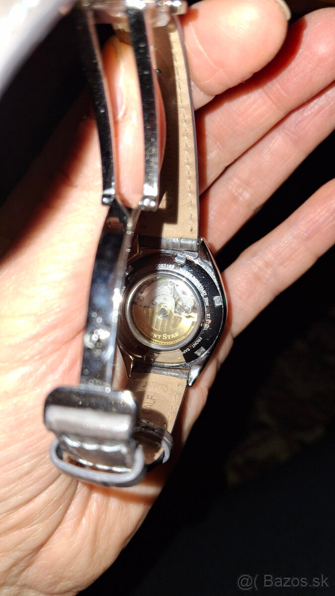 automatické dámske ružové japonské hodinky orient star - nov - 10