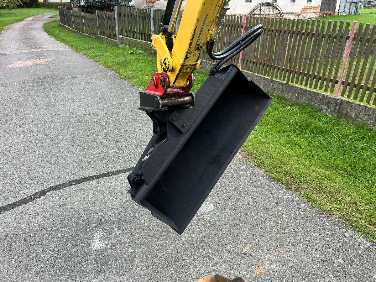Minibagr Yanmar SV16 pouze 1.000mth / hyd.svahovka - 10