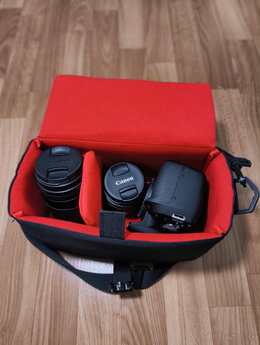 Canon EOS 2000D | Dva objektívy | Taška + príslušenstvo - 10