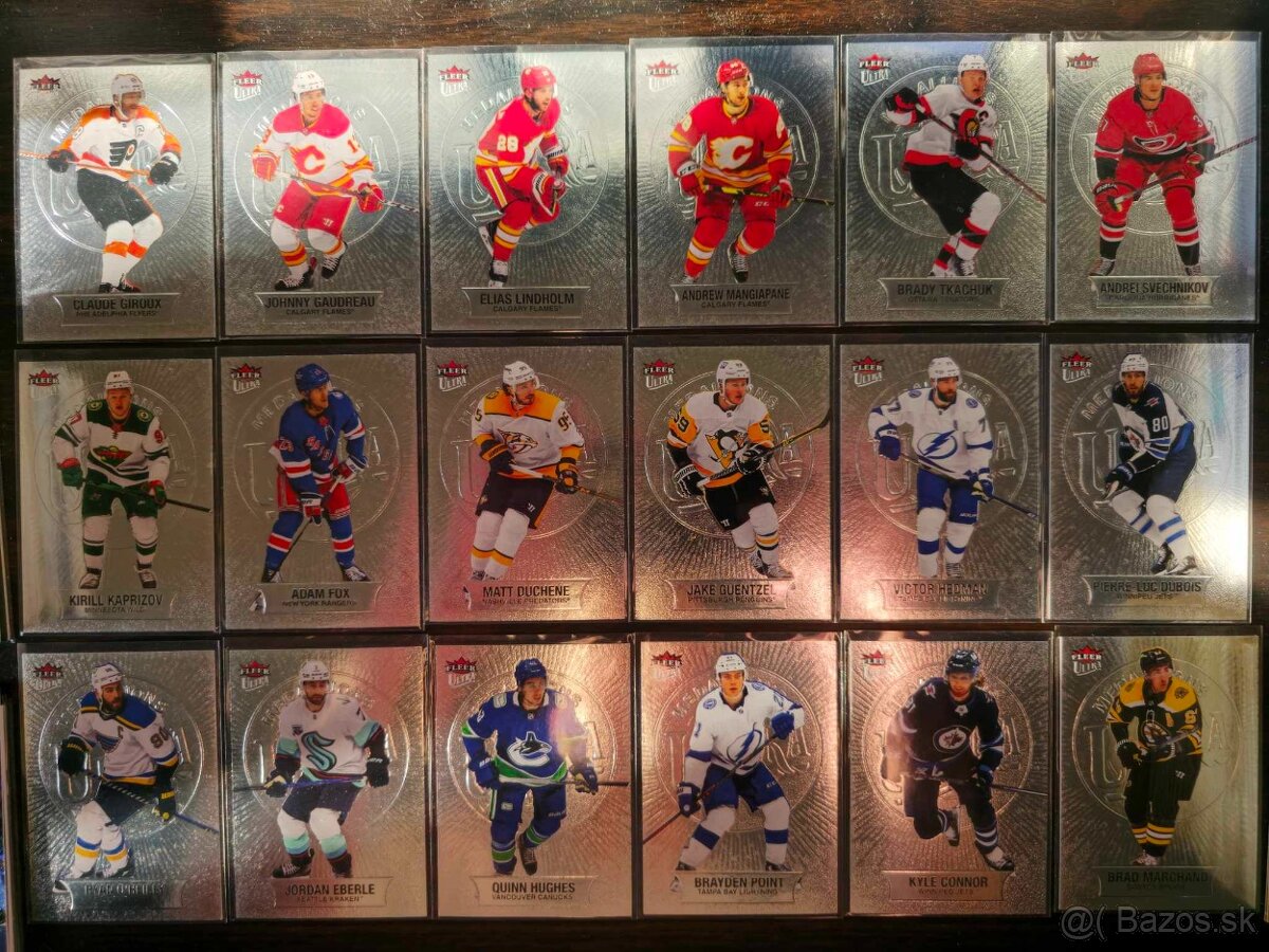 Predám hokejove kartičky NHL Black Diamond, Fleer, Allure - 10