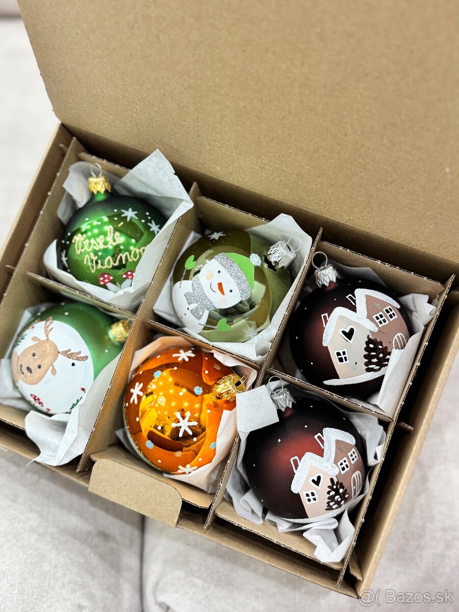 Vianocne ozdoby , vianocne gule , vianocne gulky, RÔZNE - 10