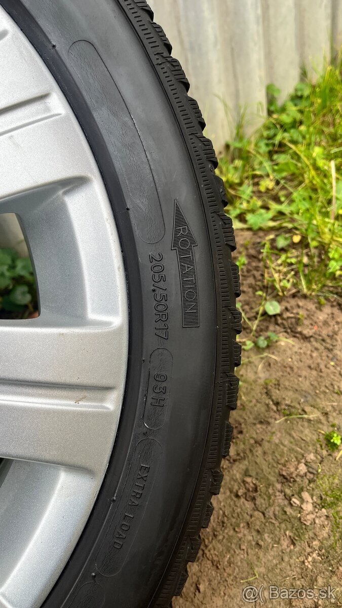 Zimná sada 5x112 r17 Octavia vw group - 10