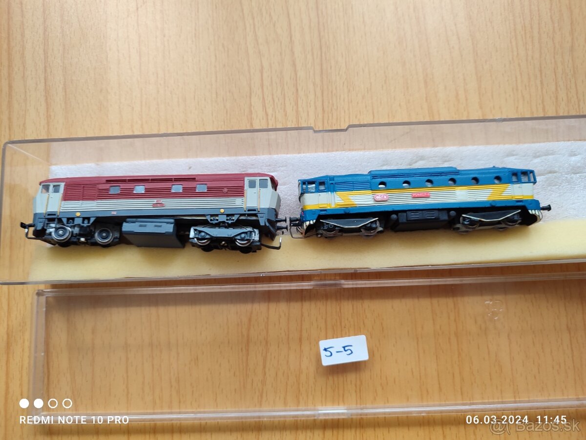 Železničné modely TT - 10