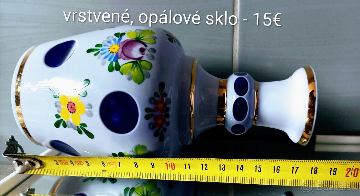 Retro sklenené karafy - 10