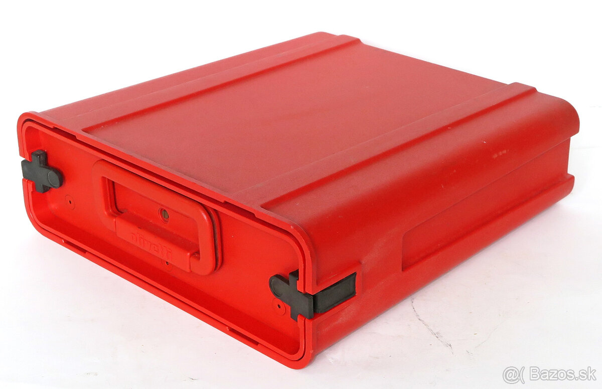 prenosný písací stroj OLIVETTI Valentine 1970te roky retro - 10