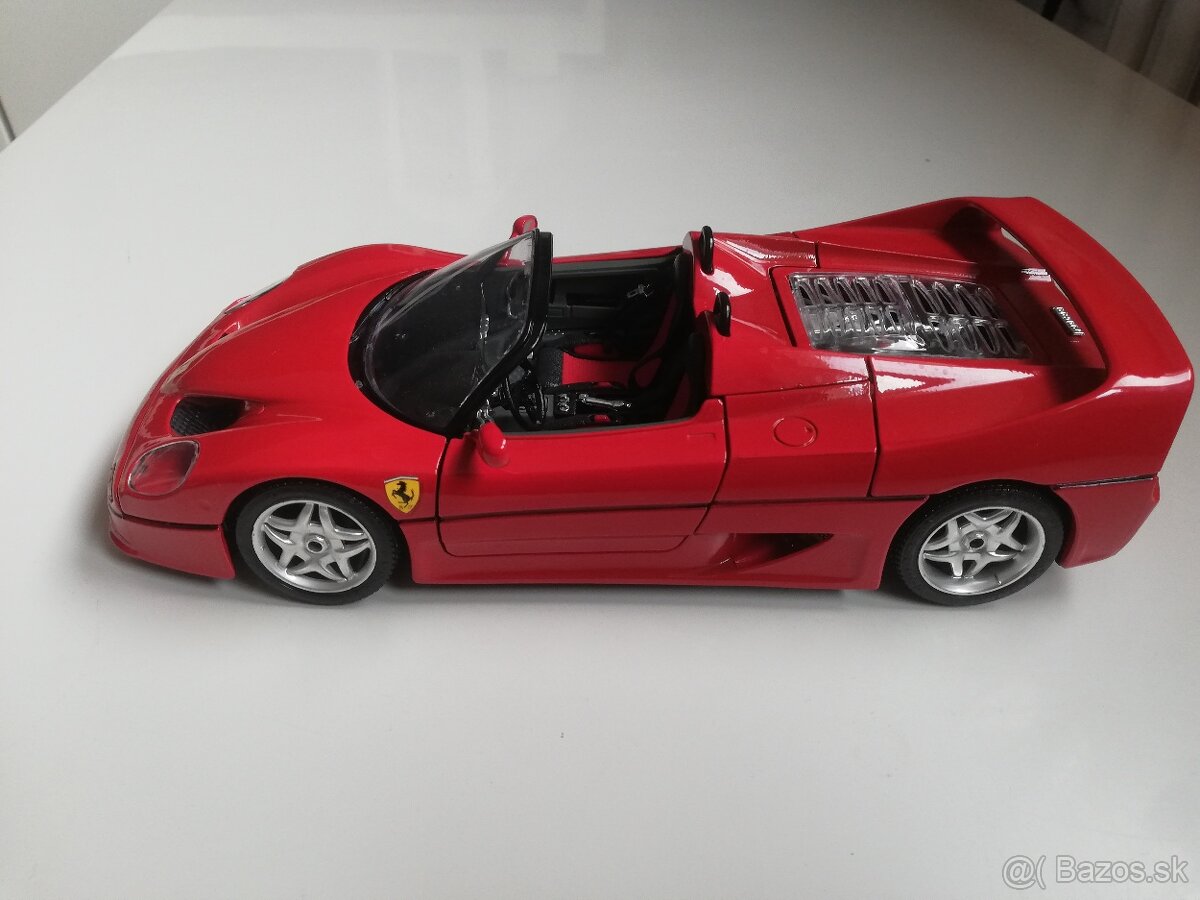 1:18 FERRARI F50 cervena Bburago - 10