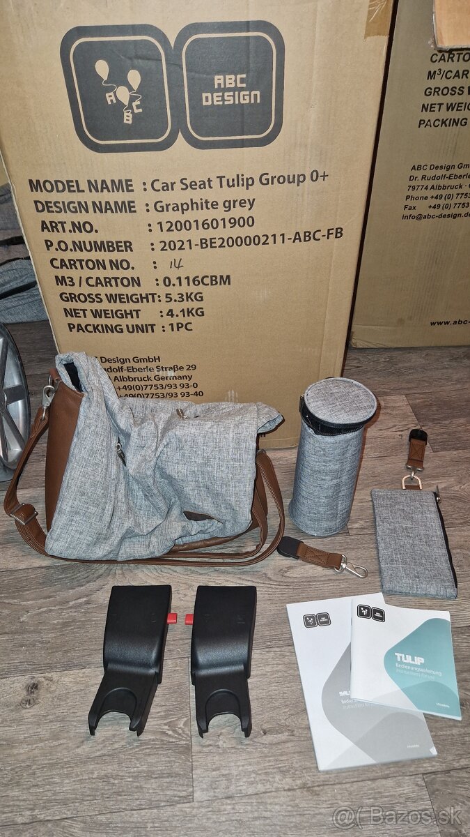 3 kombinácia ABC design salsa 4 graphite grey - 10