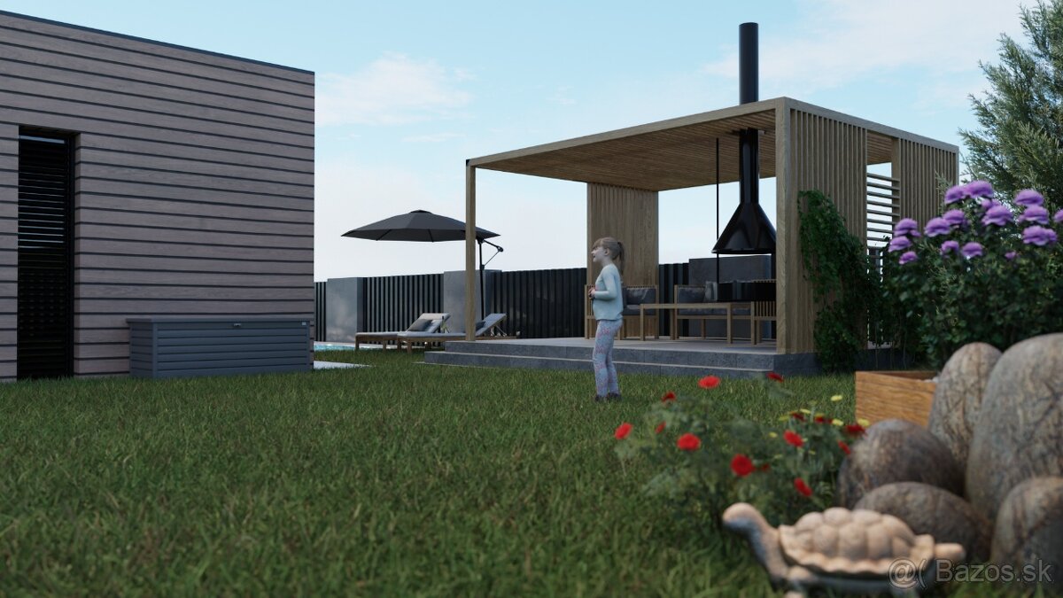 Pozemok so stavebným povolením na RD - 800m2 - Čachtice - 10