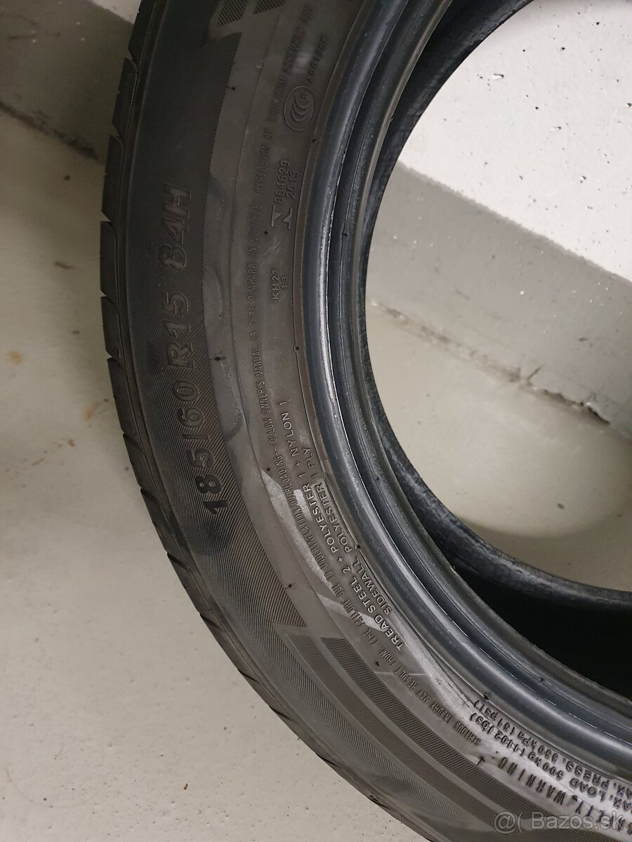 Kumho Ecowing ES31 185/60 R15 84 H letné – dezén cca 90 % - 10