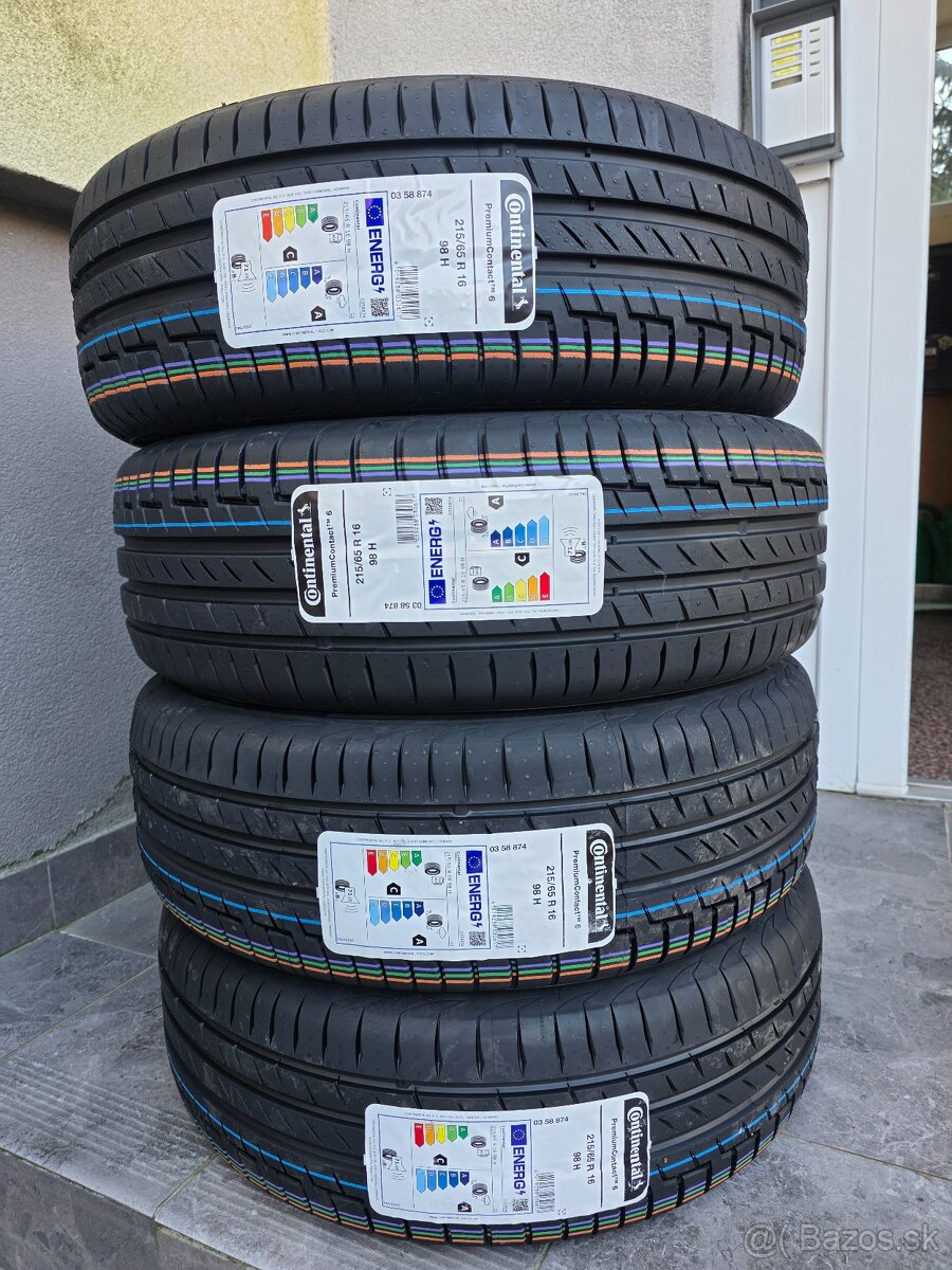 Letne pneumatiky 215/65 r18 Continental dot2026 - 10