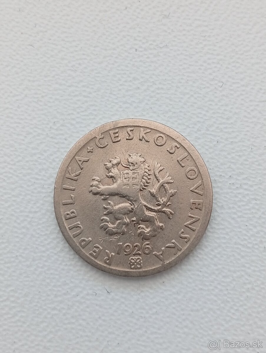25 hal. a 20 hal. Československe mince - 10