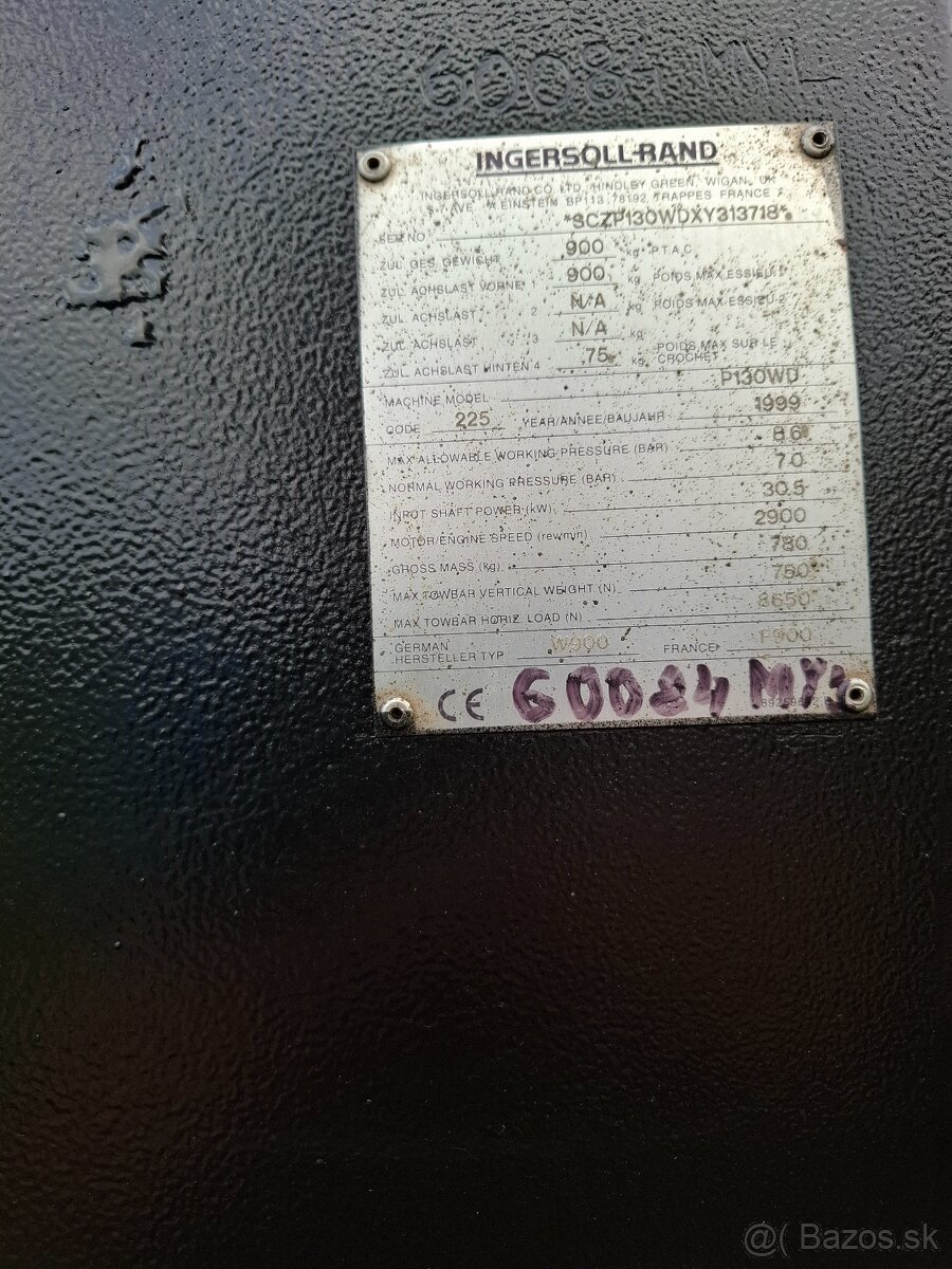 Predám kompresor INGERSOLL-RAND (1999) - 10