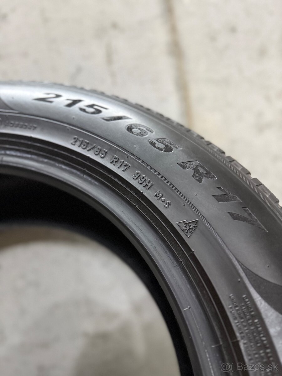 Zimné pneumatiky 215/65/17 Pirelli Scorpion Winter Sealinsid - 10
