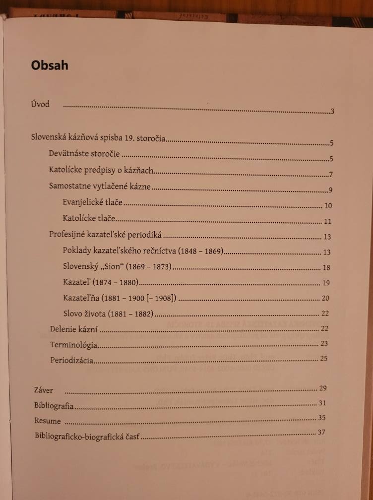 Slovenská kazateľská spisba 19. storočia - 10