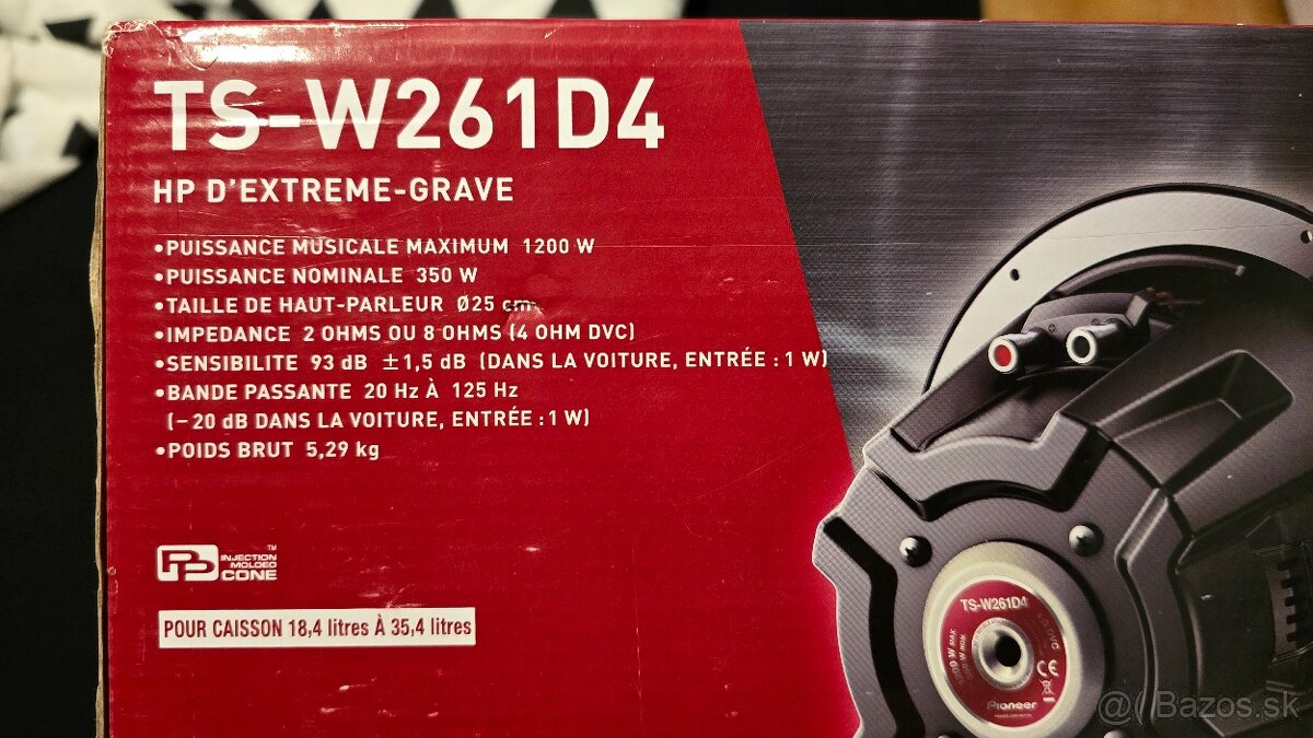 10" Subwofer 300W RMS pre vw passat combi B6, B7 - 10