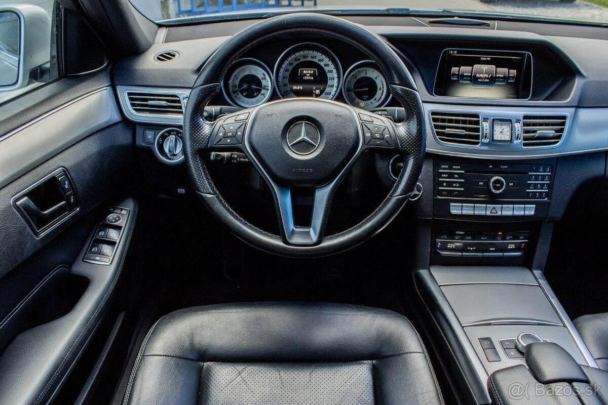 Mercedes-Benz E trieda Sedan 220 CDI BlueTEC / NELAKOVANÉ - 10