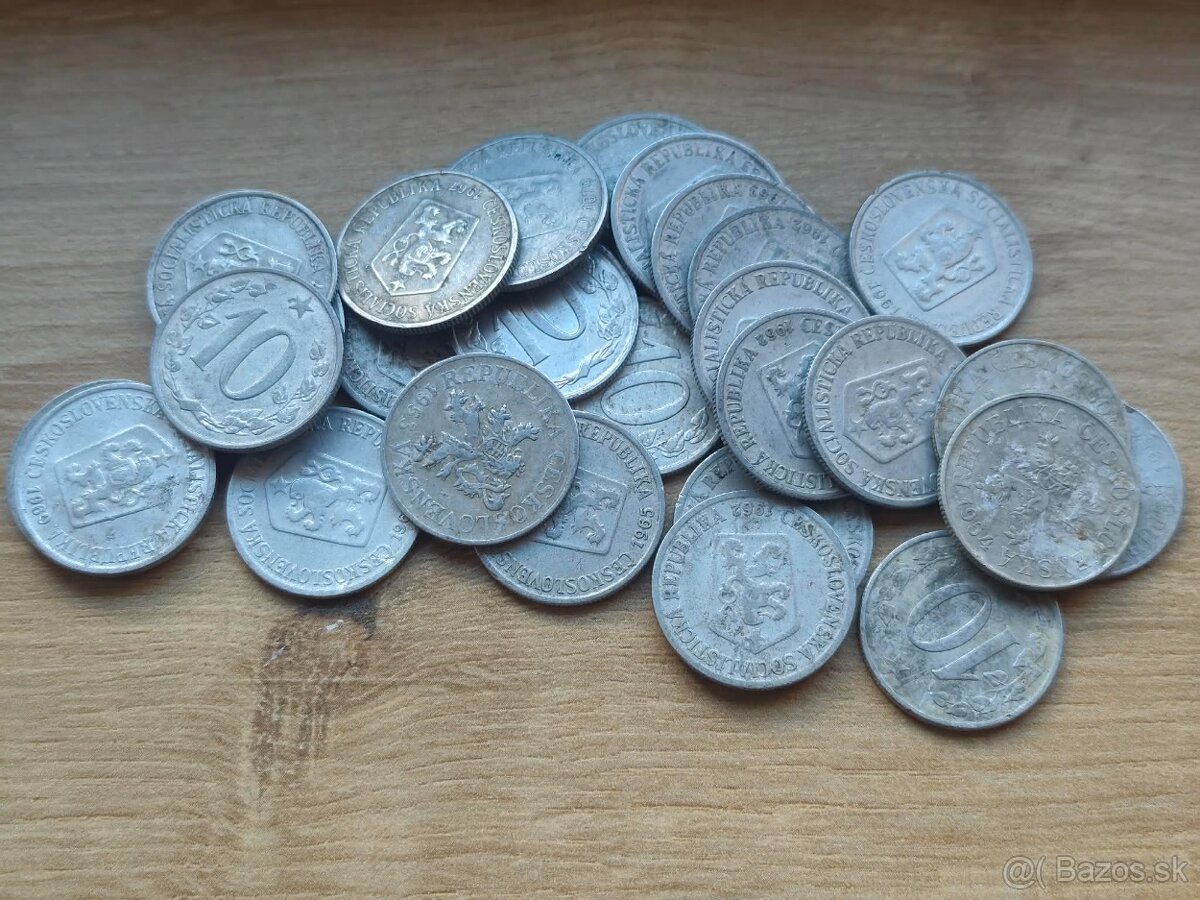 Československé mince - 10