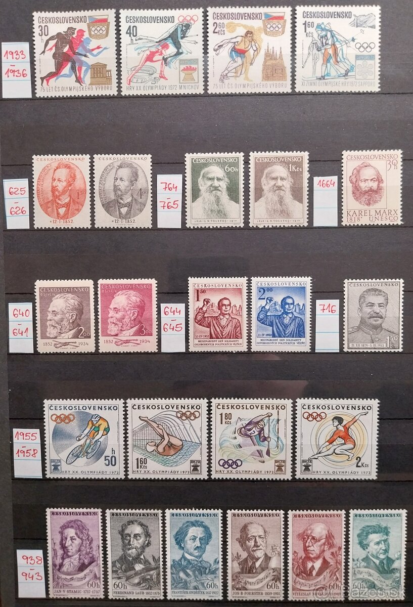 Známky ČSR – 3 - 10