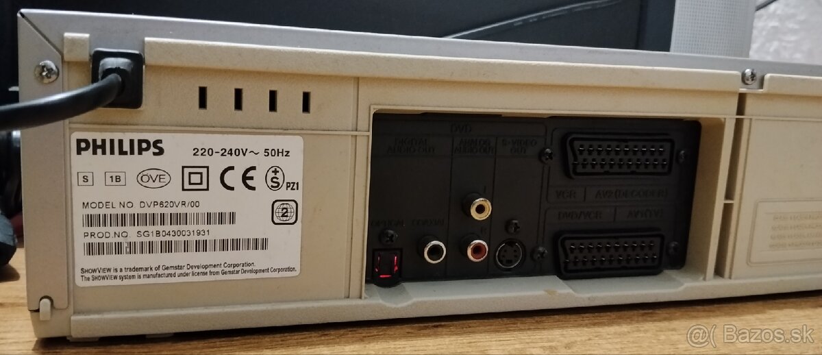 PHILIPS DVP620VR....COMBO DVD+VHS videorekordér.... - 10