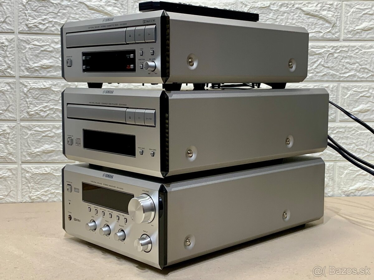 Yamaha RX-E400 + Yamaha CDX-E400 + Yamaha KX-E300 - 10