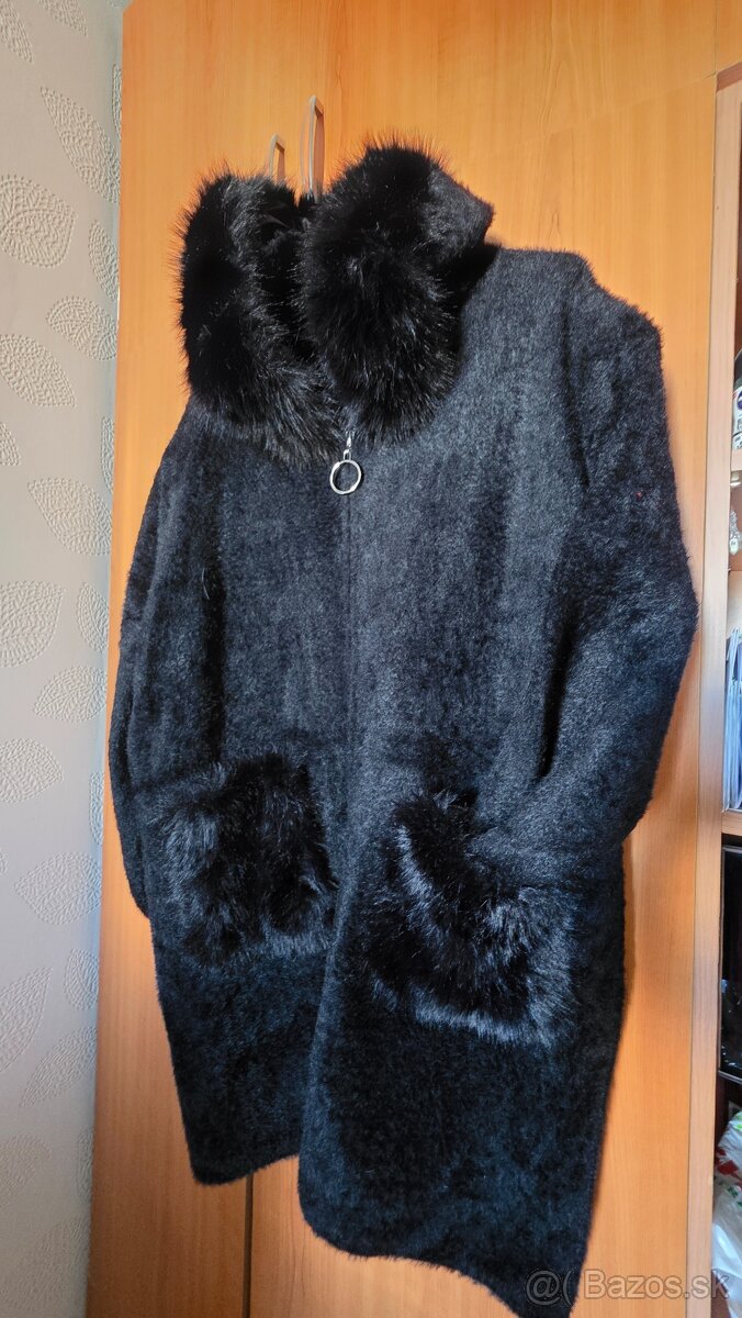Alpaka sveter čierny uni - 10