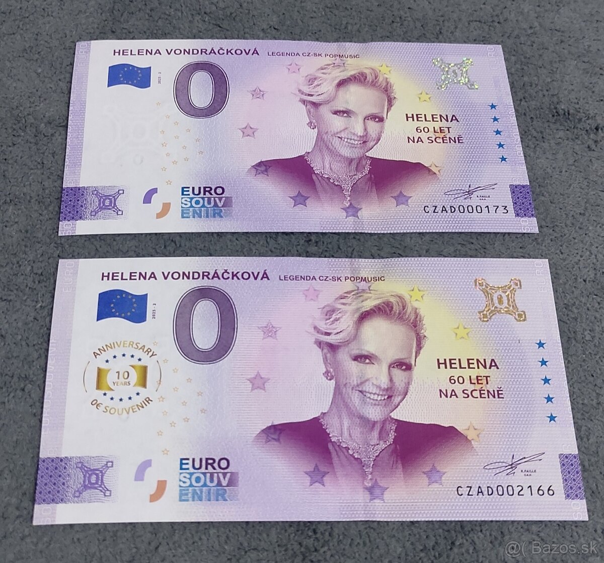 0 eur bankovky - 10