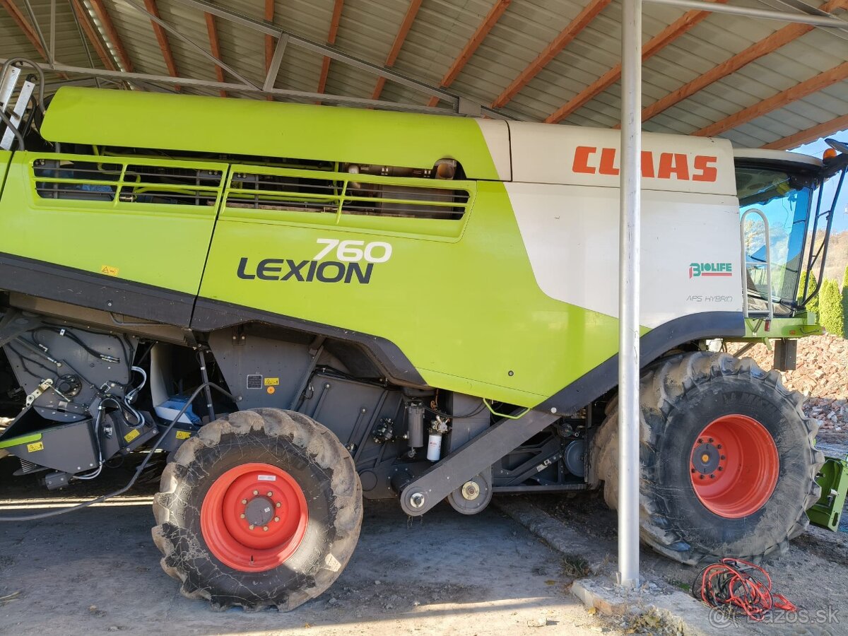 Predám kombajn CLAAS LEXION 760 - 10