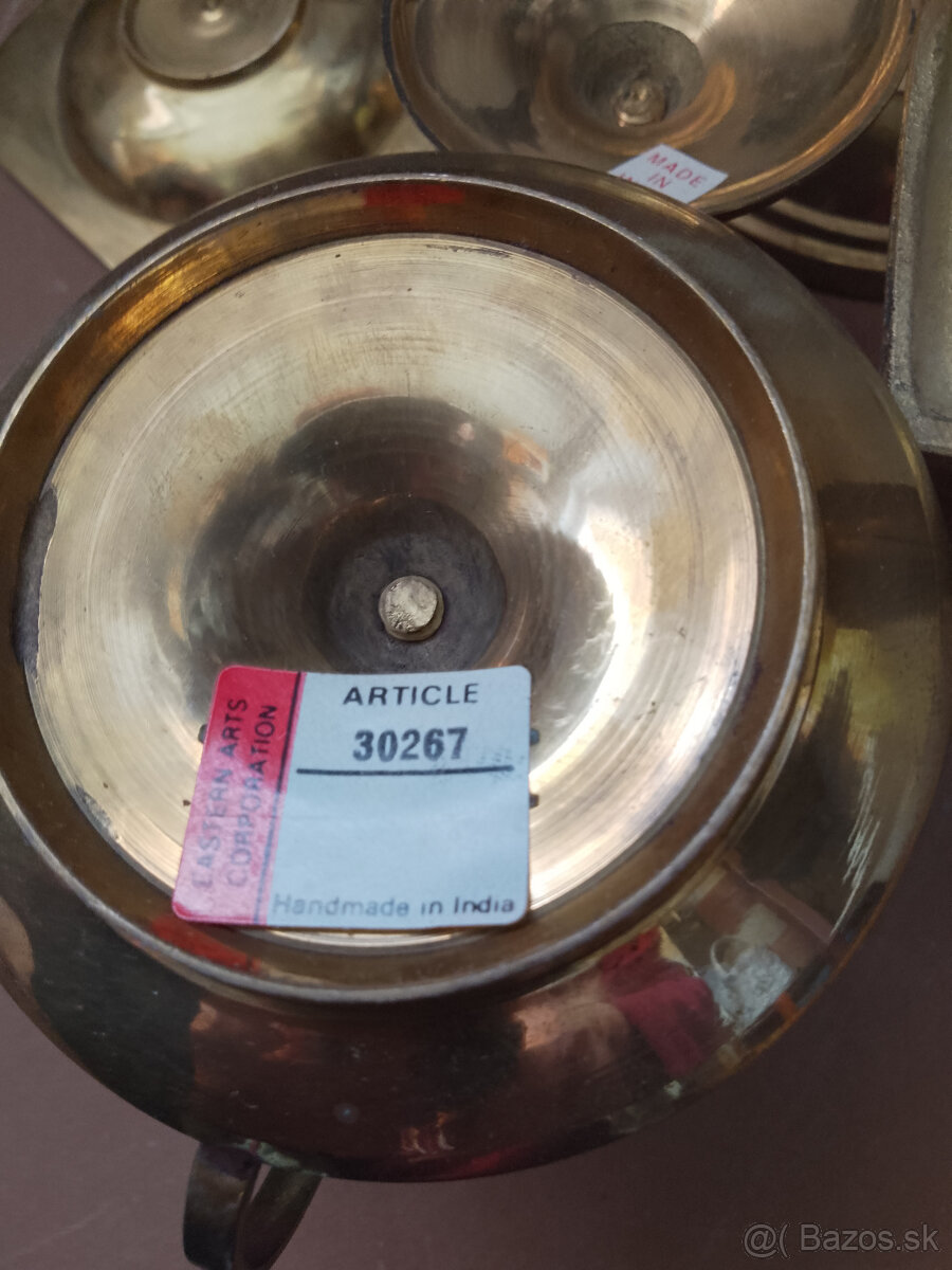 Predám ústnu harmoniku,striebornú lyžičku,dekoračné predmety - 10