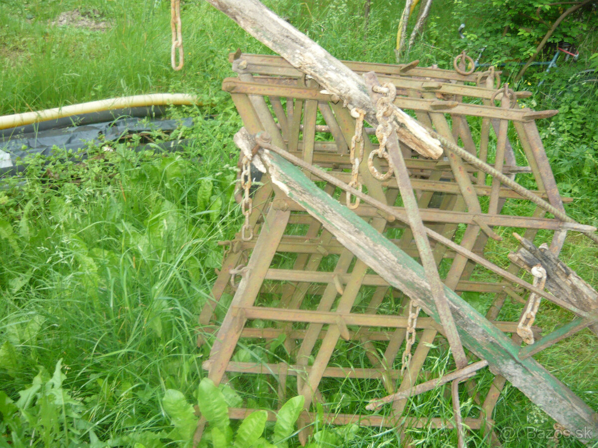 Brány za traktor 5 ks a ťažné rameno 2ks - 10