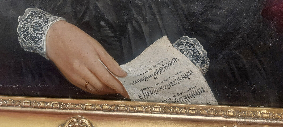 PORTRÉT DÁMY 1846 - 10