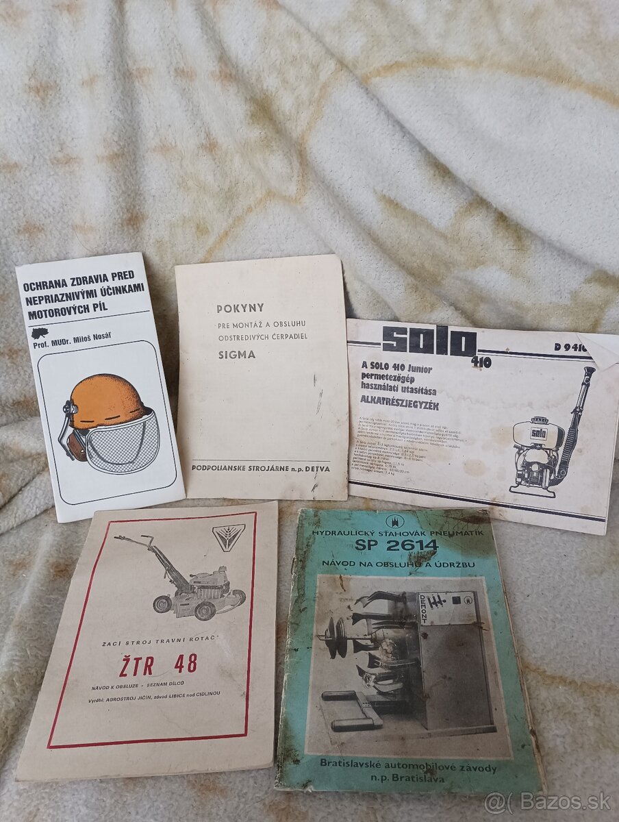 Retro brožúry, návody - 10