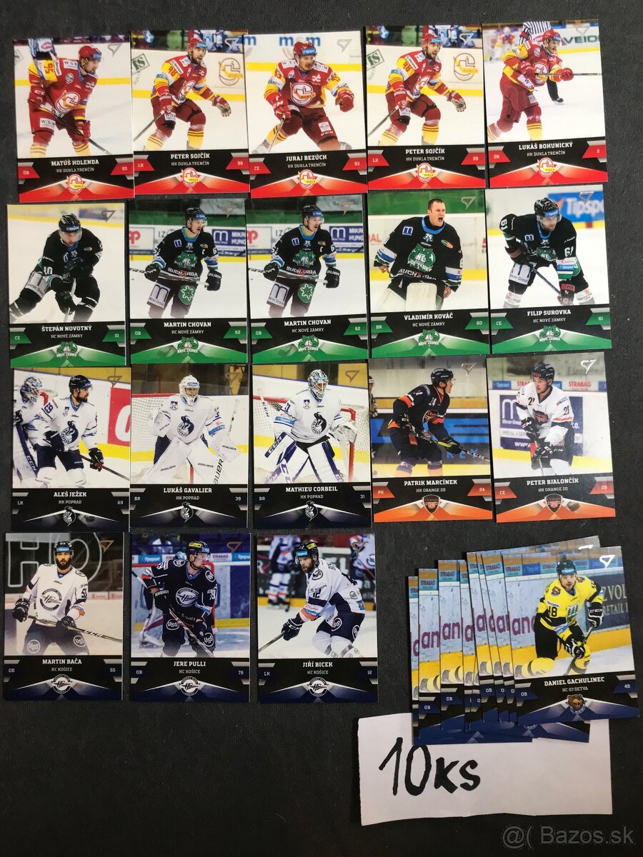 Hokejové kartičky - 10