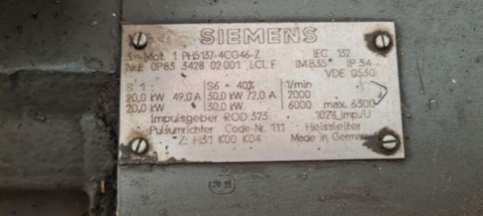 Horizontka WS 8010, elektromotor WENZ, r. v. 1989 - 10