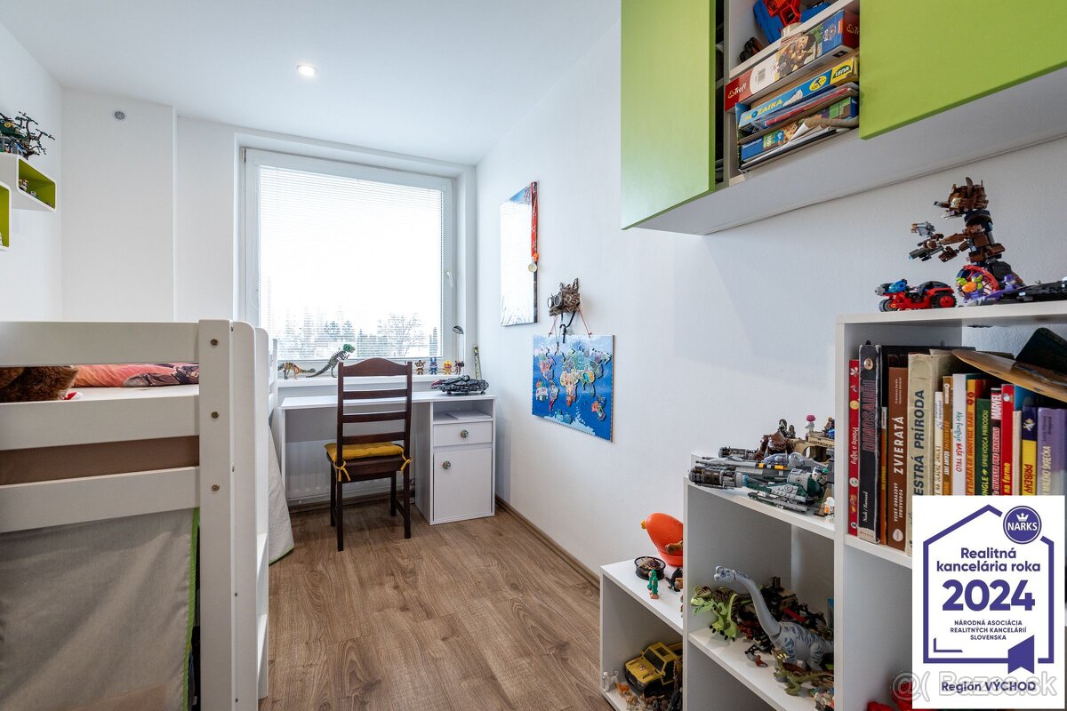 3 izbový byt s loggiou - Košice, Nad jazerom, ul. Meteorova - 10