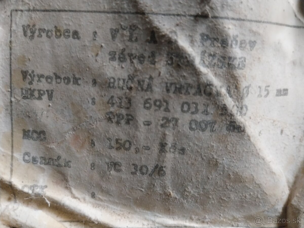 Ručná vrtačka vľad do15mm - 10