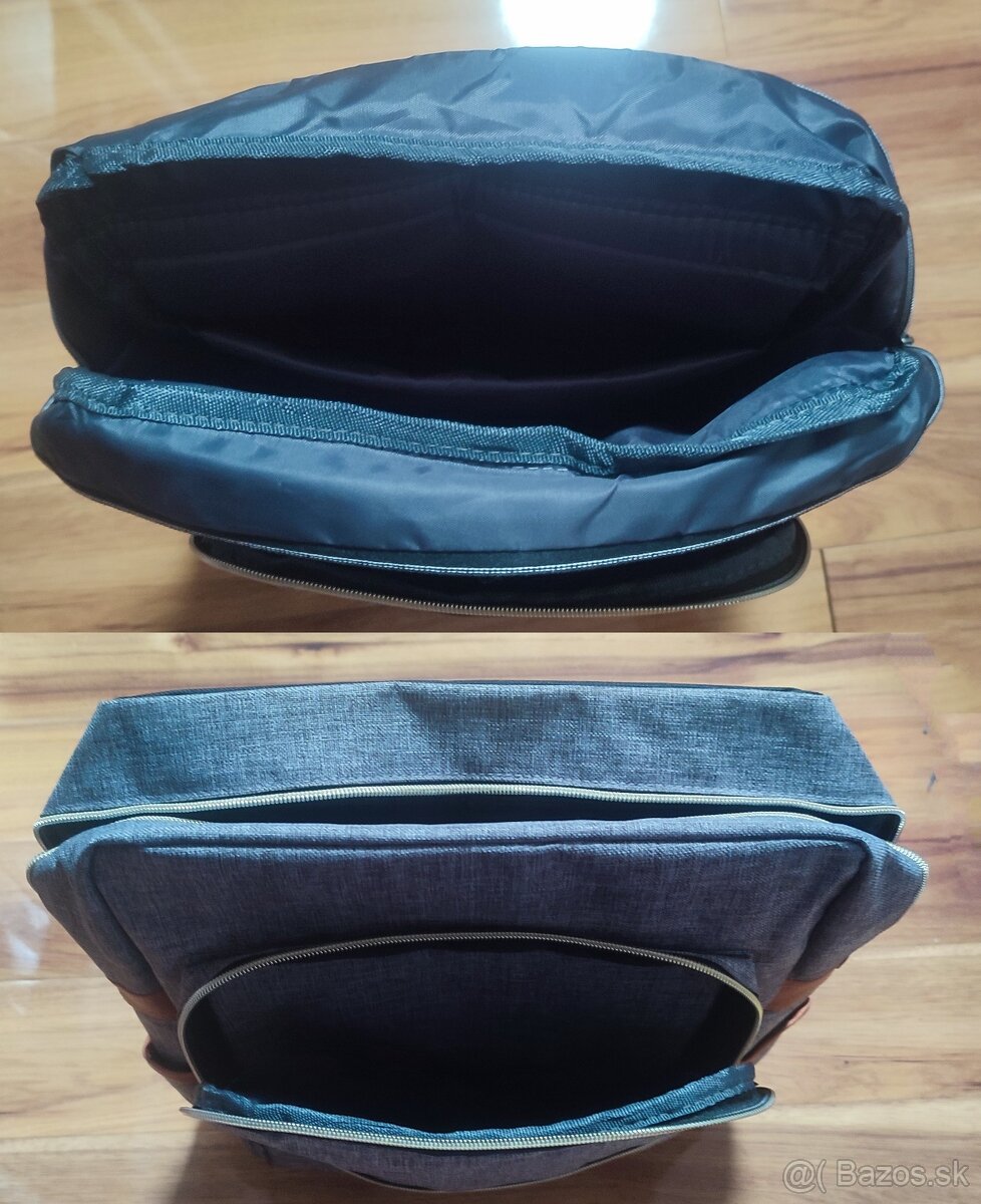 Priestranný retro batoh - 10