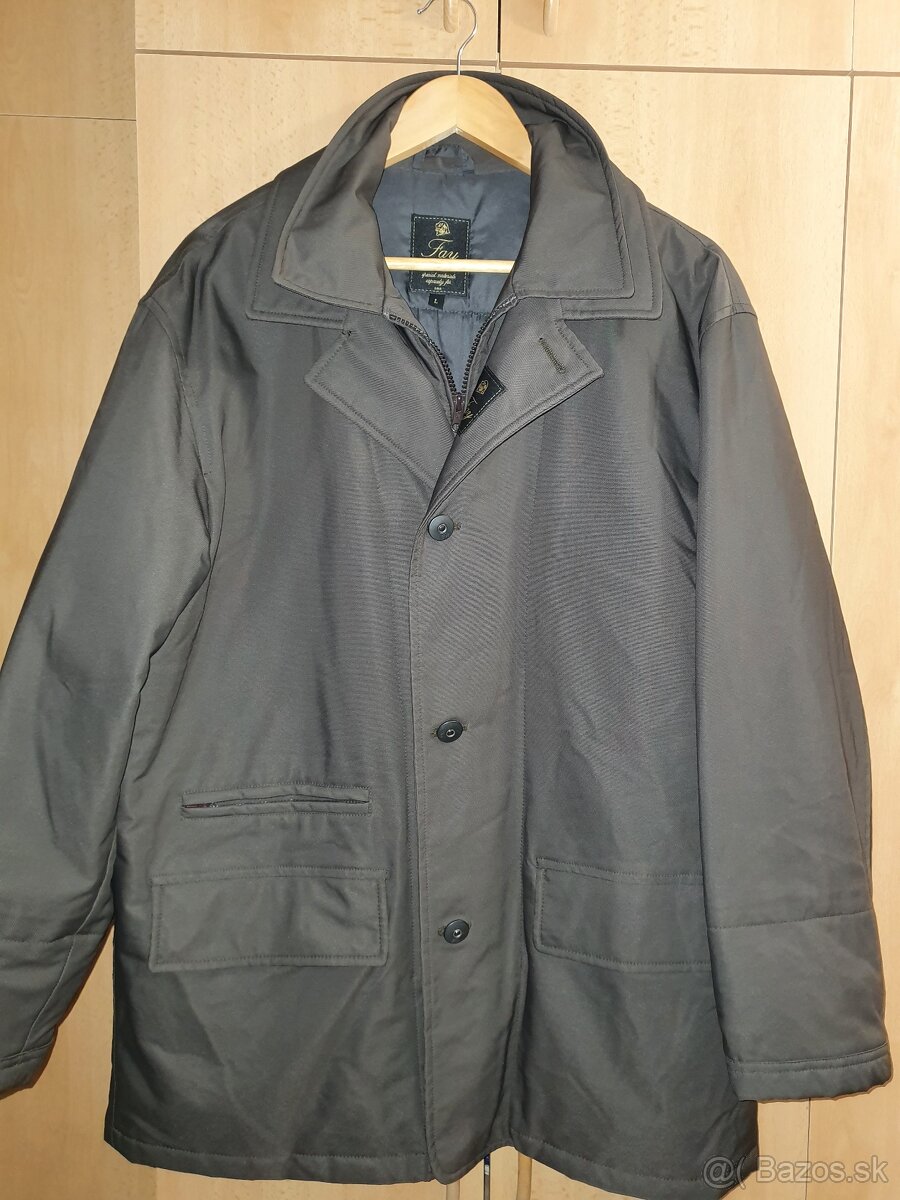 Fay panska znackova bunda kabát veľkosť L - 10