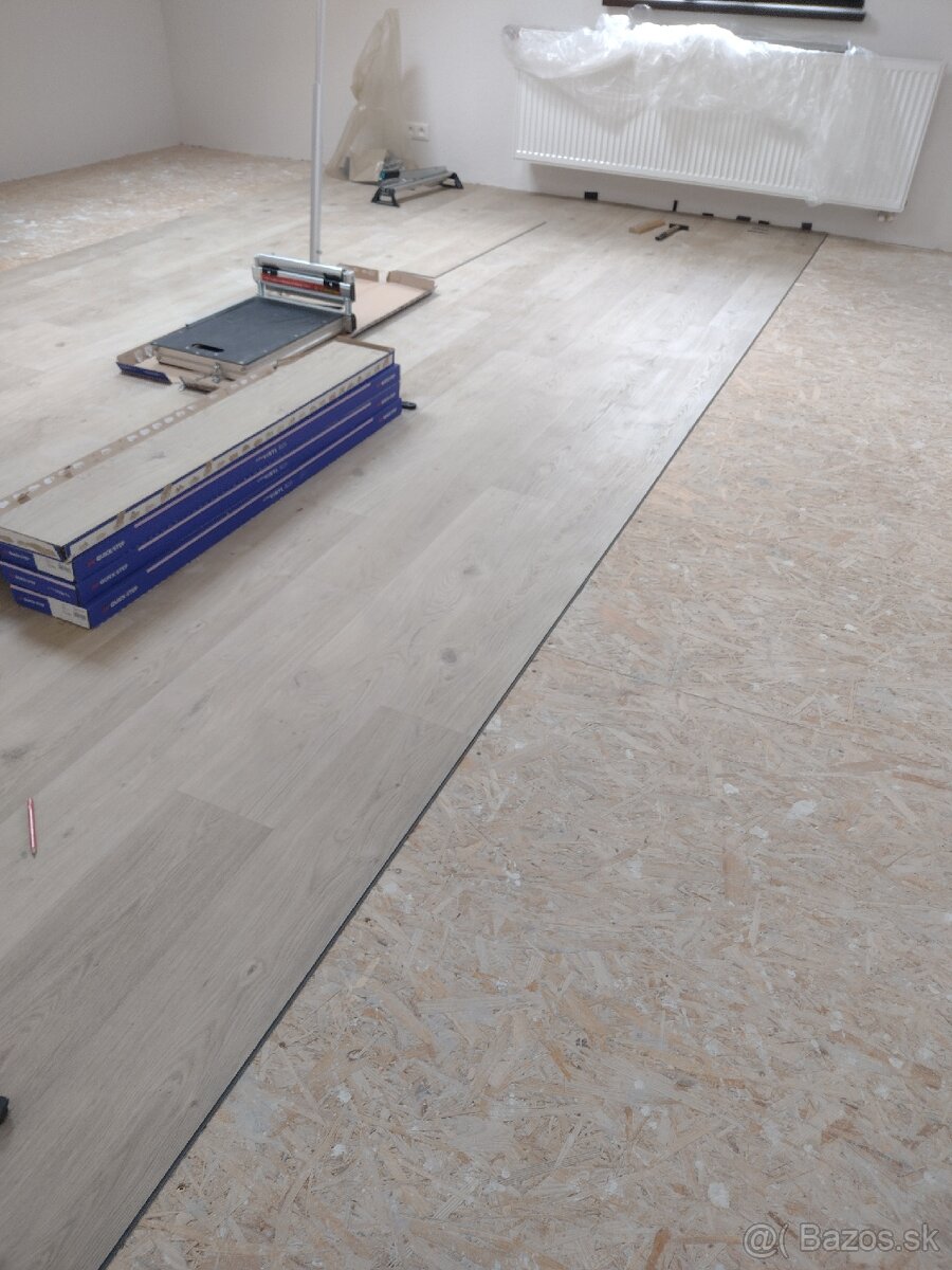 Pokládka plávajúcej podlahy - 10