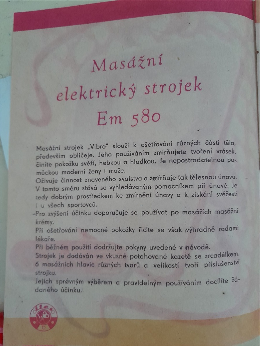 Predám retro masážny vibračný prístroj - 10
