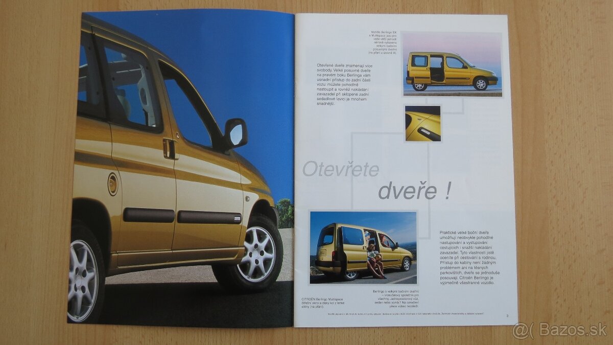 Prospekty Citroen 60. až 90. léta. - 10