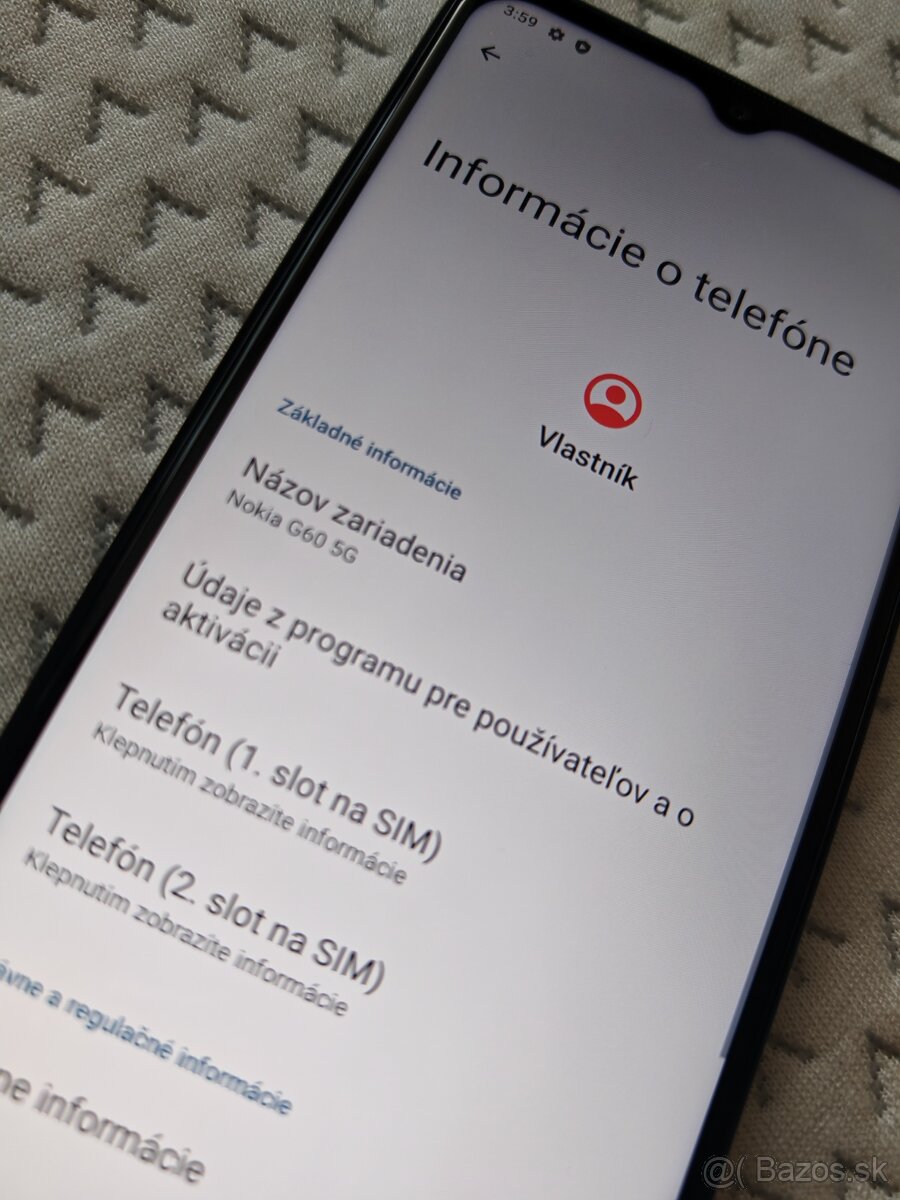 HMD NOKIA G60 5G 6/128 Android - 10